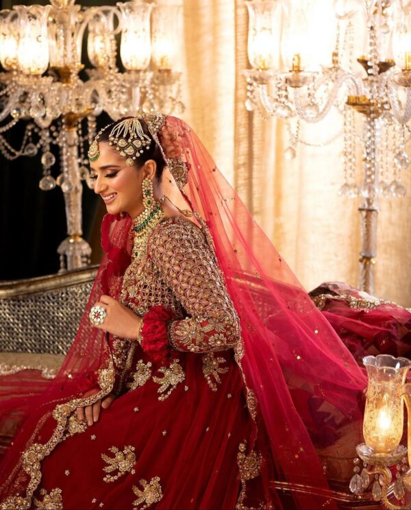 Classic Red bridal Lehenga