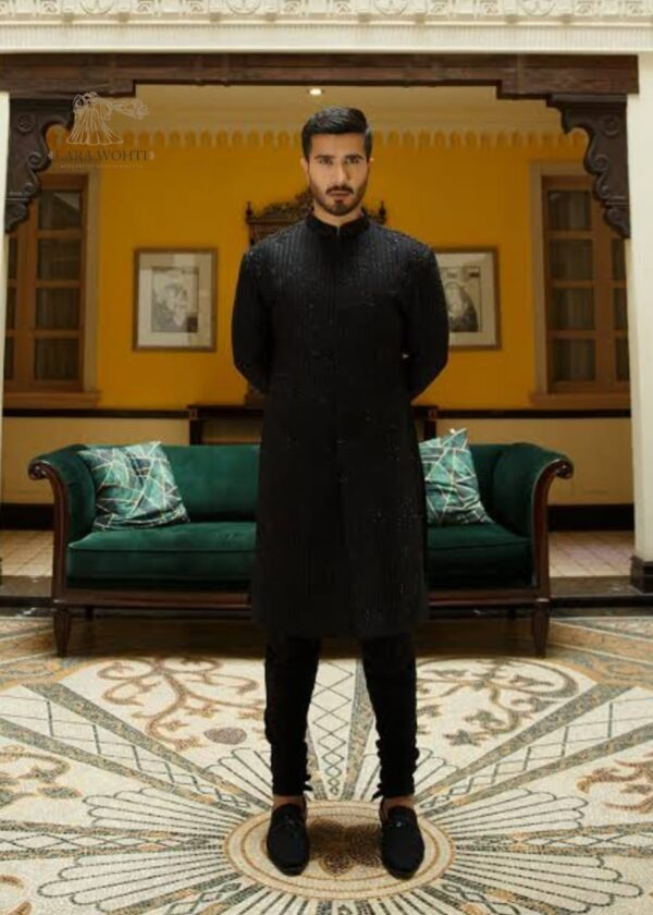 Royal Art-1846- Men sherwani Design by LaraWohti - Image 2