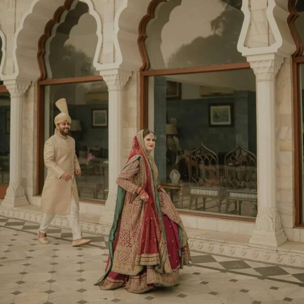 Groom And Bridal Rukhsati Dress - Image 4