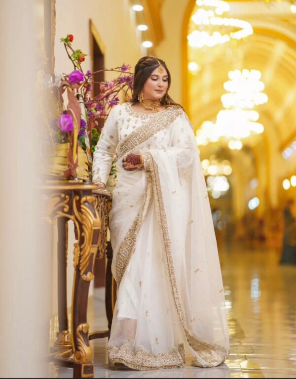 SAREE FOR NIKKAH EVENT