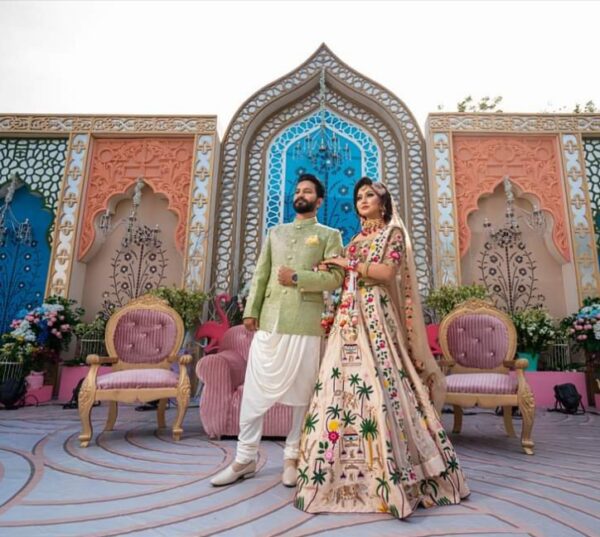 Prince Coat And Lehanga Choli