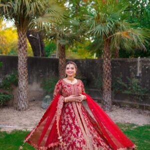 Red Bridal Dress
