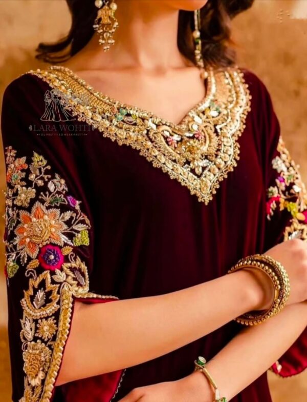 Long Shirt Mahron Colour - Image 2