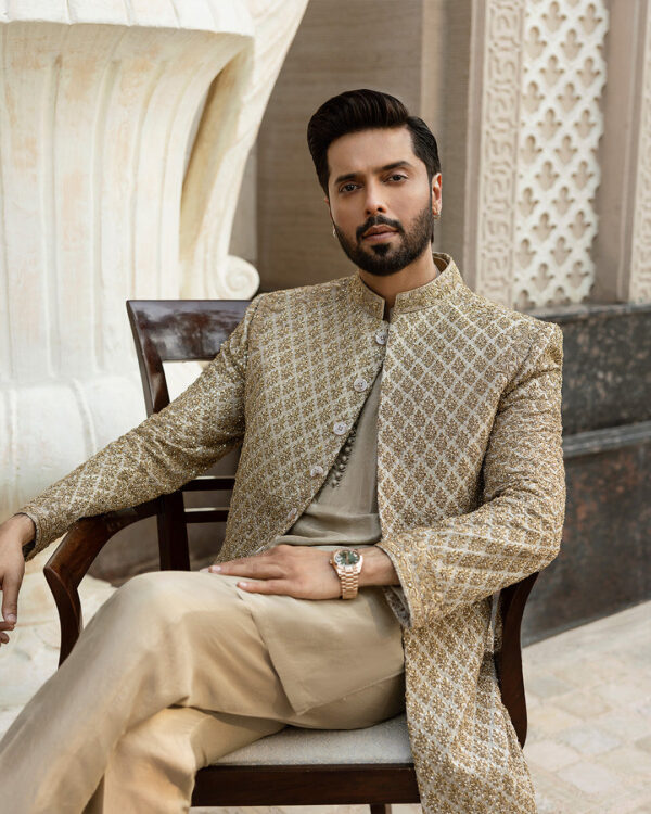 Hand Made Sherwani - Image 3