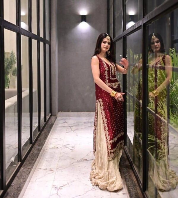 Long Shirt And Sharara - Image 4