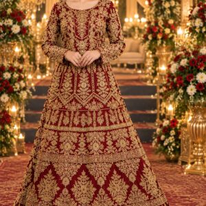 Redish Mahron Lengha Choli