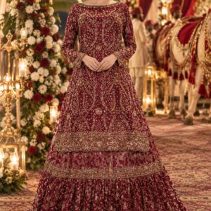 Fershi Lengha Red Colour